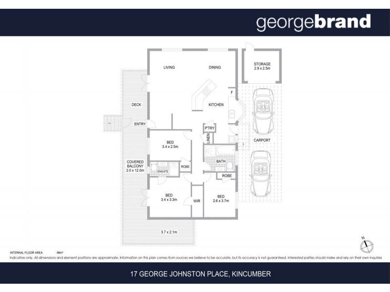17 George Johnston Place, Kincumber NSW 2251 Floorplan
