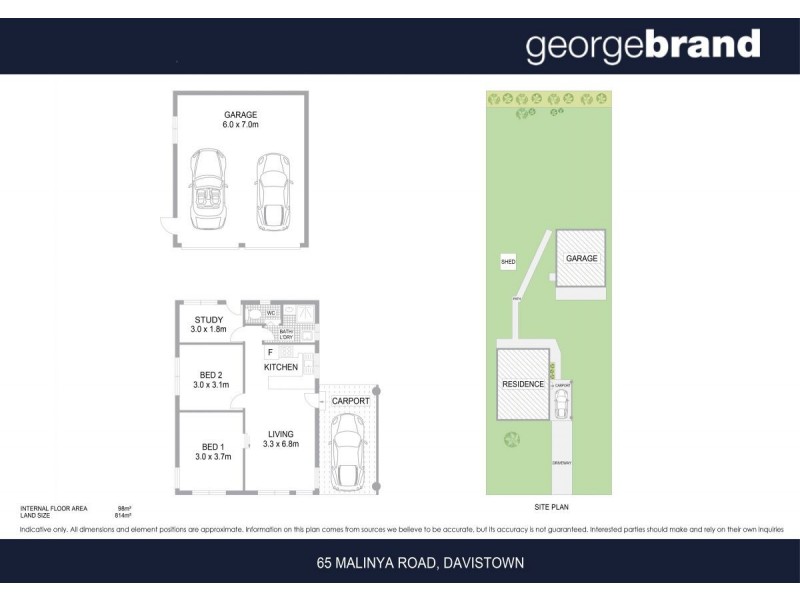 65 Malinya Road, Davistown NSW 2251 Floorplan