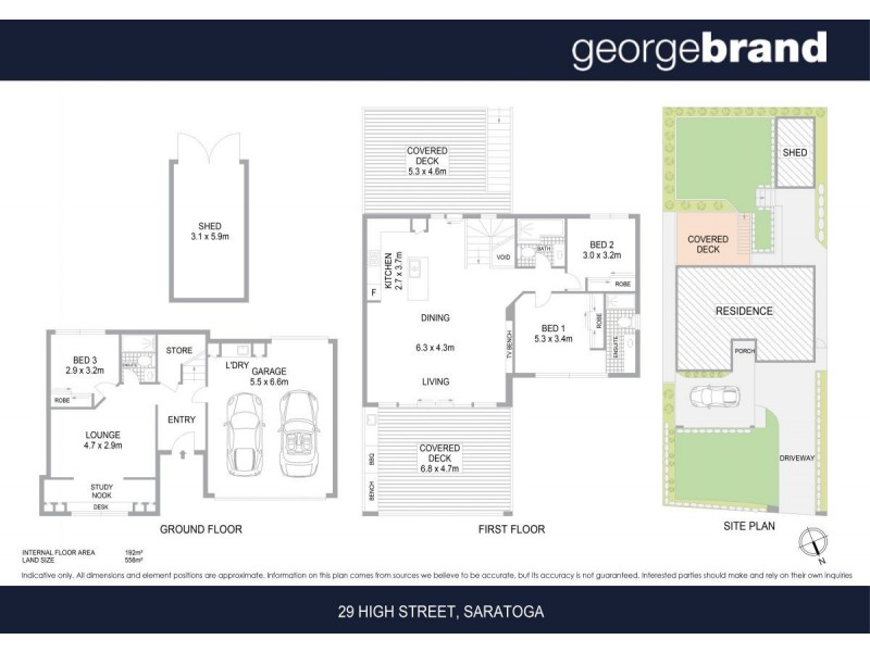 29 High Street, Saratoga NSW 2251 Floorplan