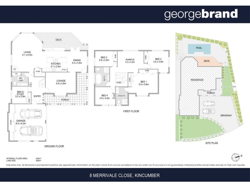 8 Merrivale Close, Kincumber NSW 2251 Floorplan