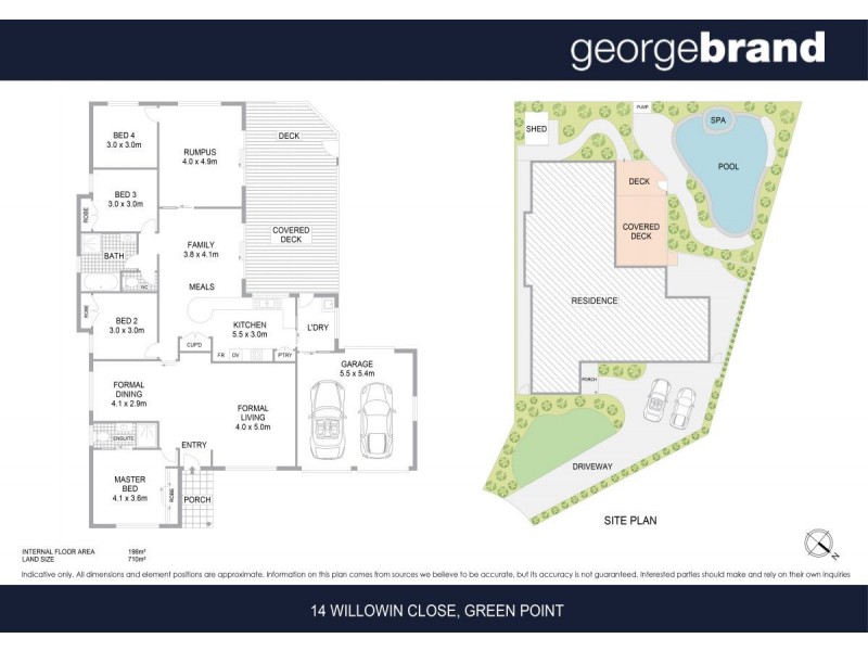 14 Willowin Close, Green Point NSW 2251 Floorplan