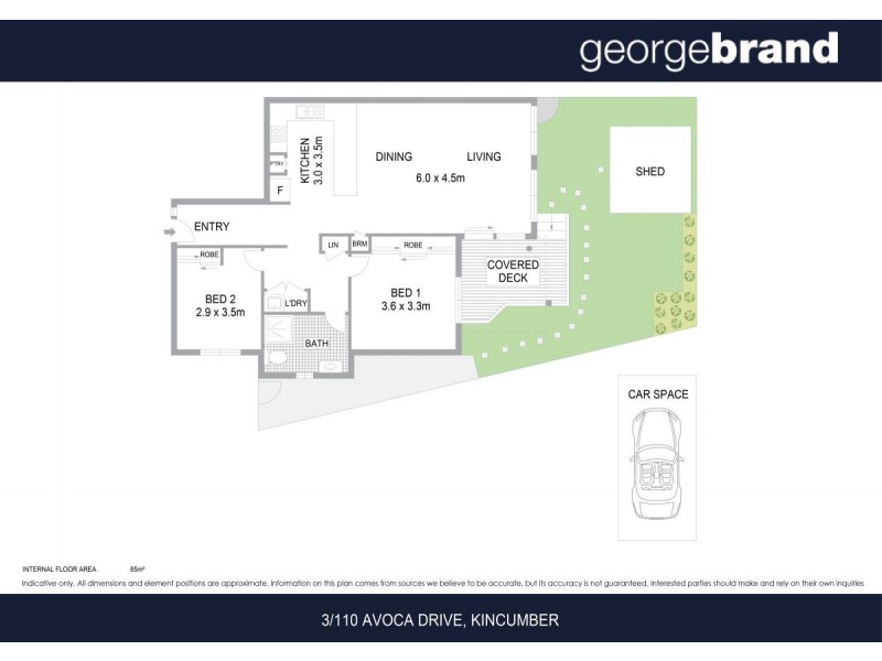 3/110 Avoca Drive, Kincumber NSW 2251 Floorplan