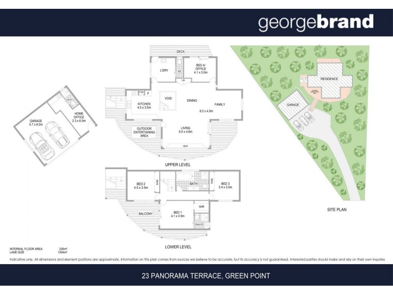 23 Panorama Terrace, Green Point NSW 2251 Floorplan