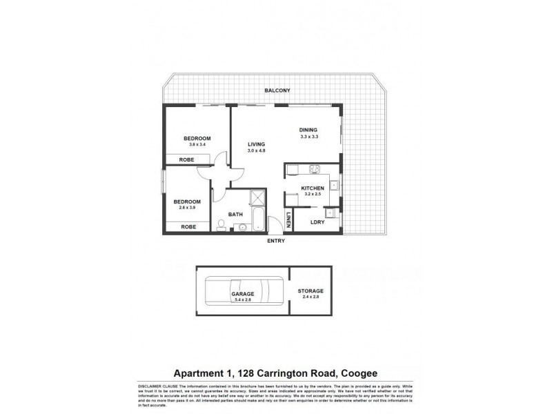 1/128 Carrington Road, Coogee NSW 2034