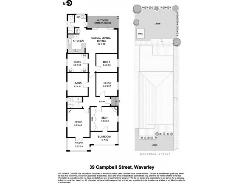 39 CAMPBELL STREET, Waverley NSW 2024