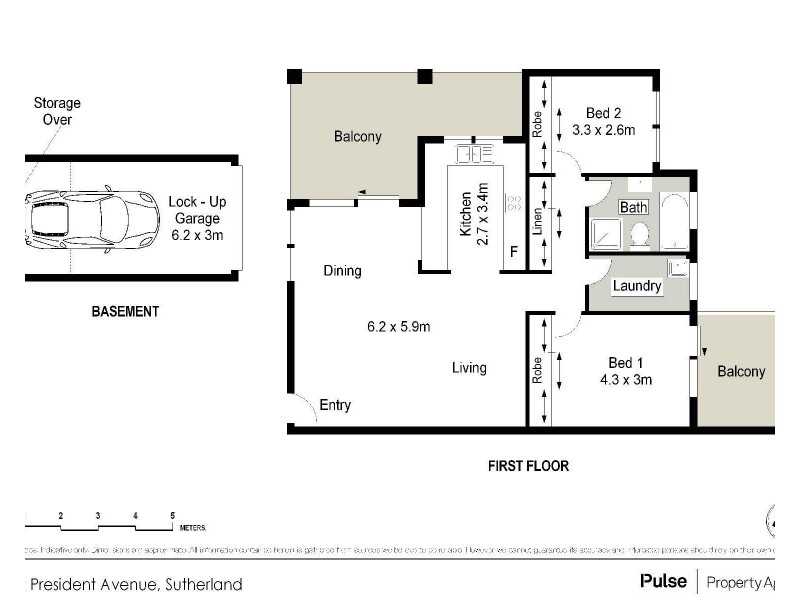 7/515-521 President Avenue, Sutherland NSW 2232 Floorplan