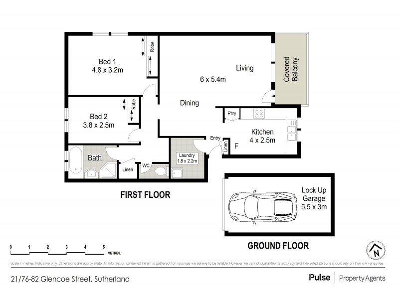 21/76-82 Glencoe Street, Sutherland NSW 2232 Floorplan