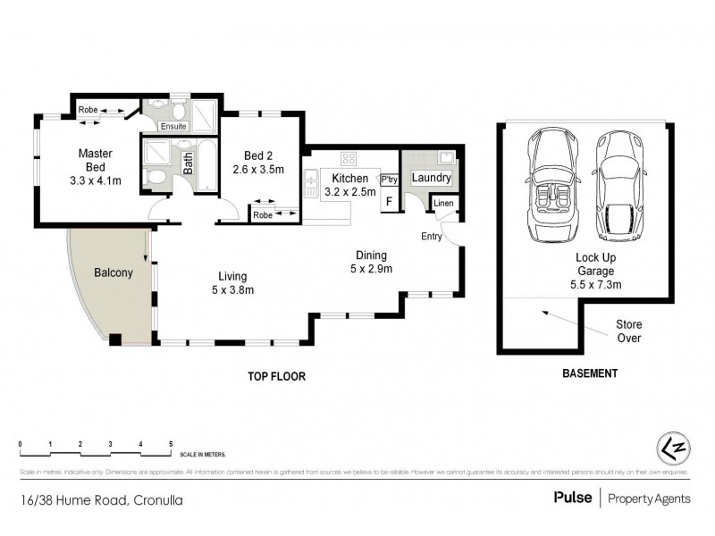 16/38-42 Hume Road, Cronulla NSW 2230 Floorplan