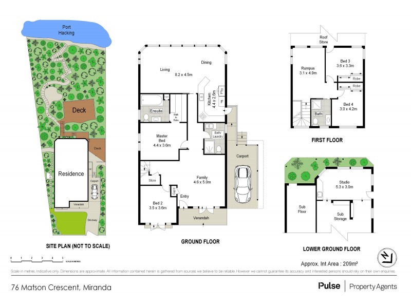 76 Matson Crescent, Miranda NSW 2228 Floorplan