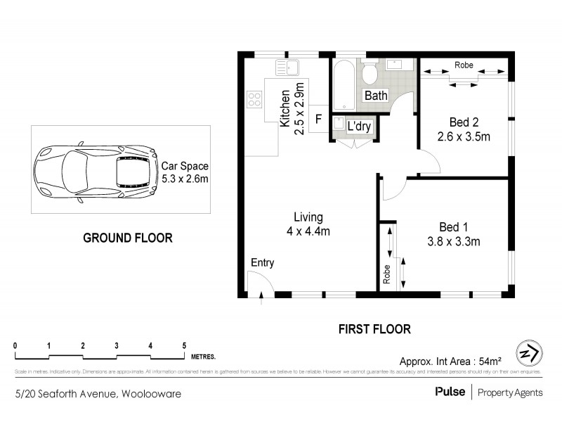5/20 Seaforth Avenue, Woolooware NSW 2230 Floorplan