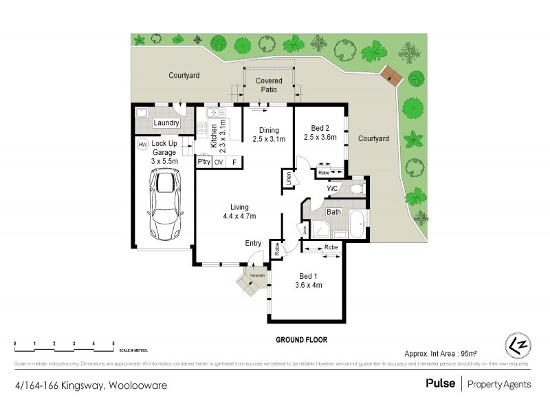 4/166 Kingsway, Woolooware NSW 2230 Floorplan