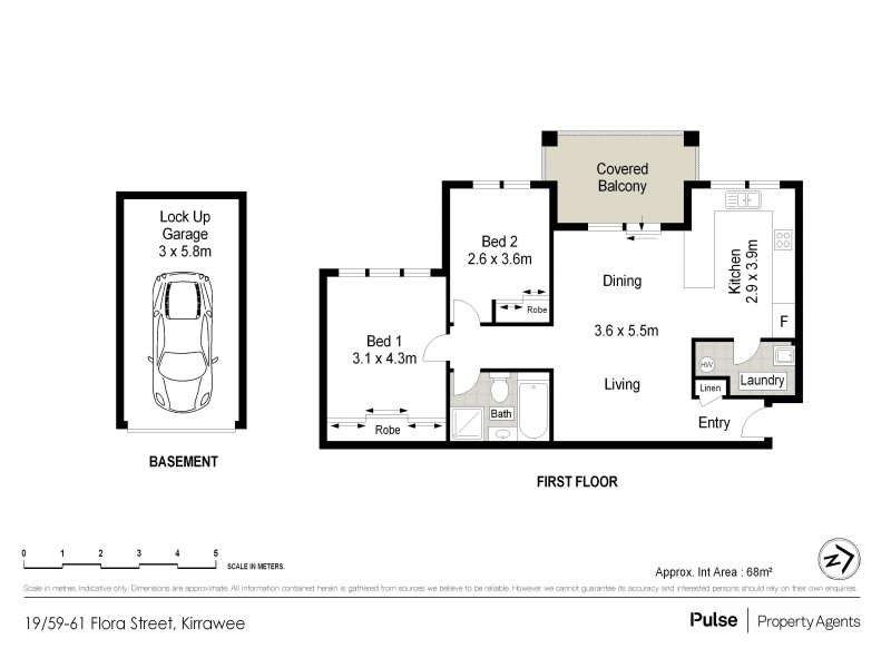19/59-61 Flora Street, Kirrawee NSW 2232 Floorplan