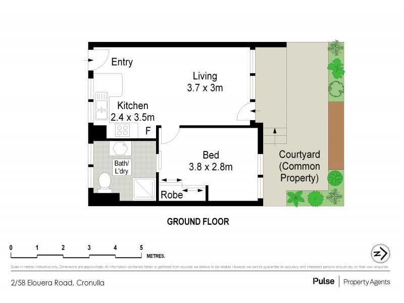 2/58 Elouera Road, Cronulla NSW 2230 Floorplan