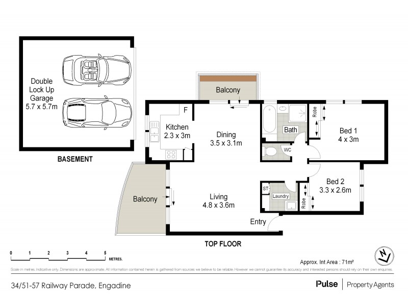 34/51-57 Railway Parade, Engadine NSW 2233 Floorplan
