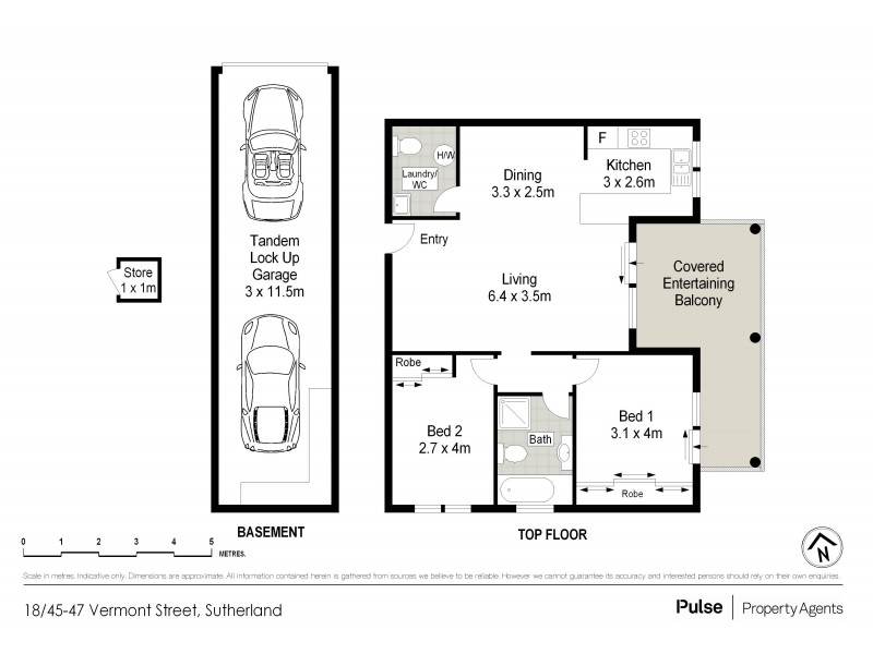 18/45-47 Vermont Street, Sutherland NSW 2232 Floorplan