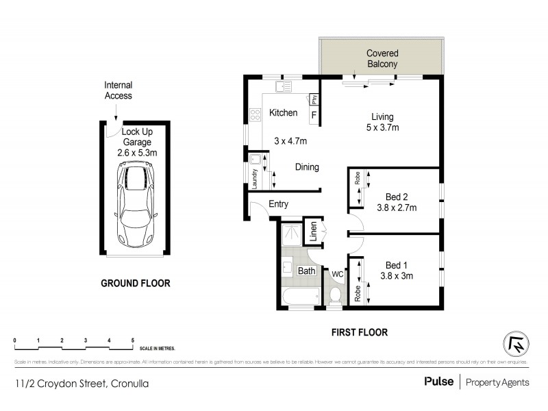 11/2 Croydon Street, Cronulla NSW 2230 Floorplan
