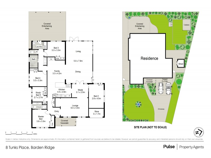 8 Tunks Place, Barden Ridge NSW 2234 Floorplan