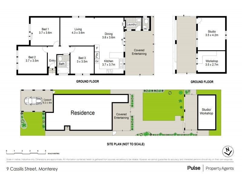 9 Cassilis Street, Monterey NSW 2217 Floorplan