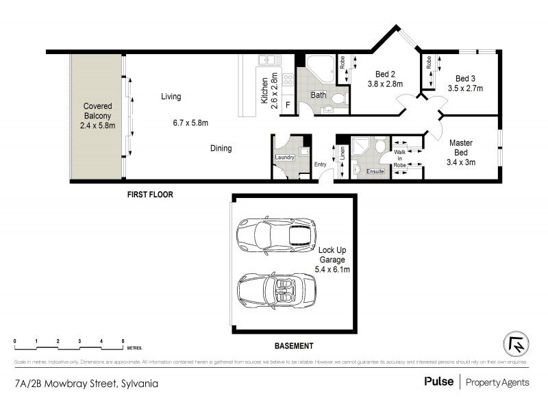 7A/2B Mowbray Street, Sylvania NSW 2224 Floorplan