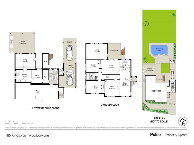 185 Kingsway, Woolooware NSW 2230 Floorplan