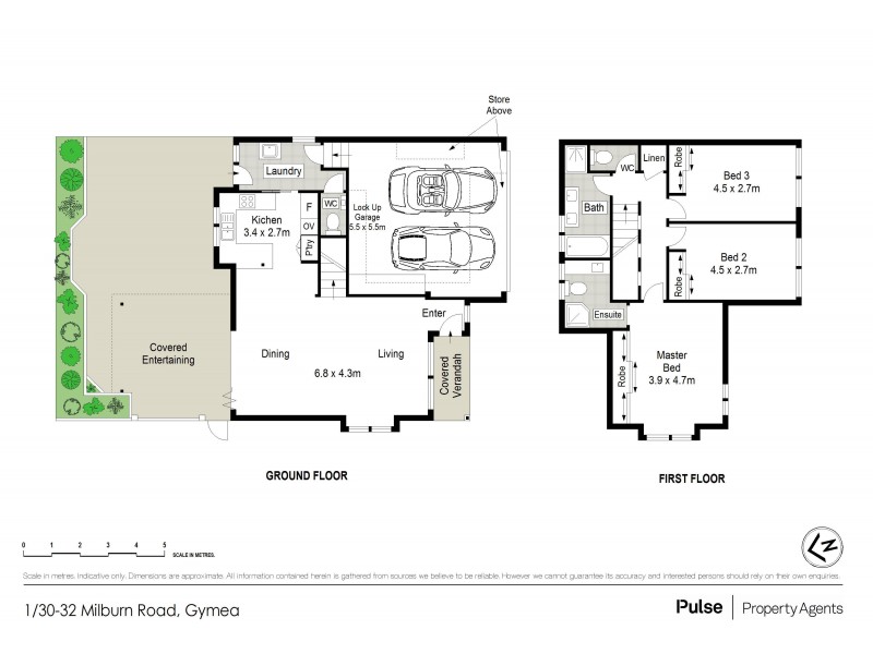 1/30-32 Milburn Road, Gymea NSW 2227 Floorplan