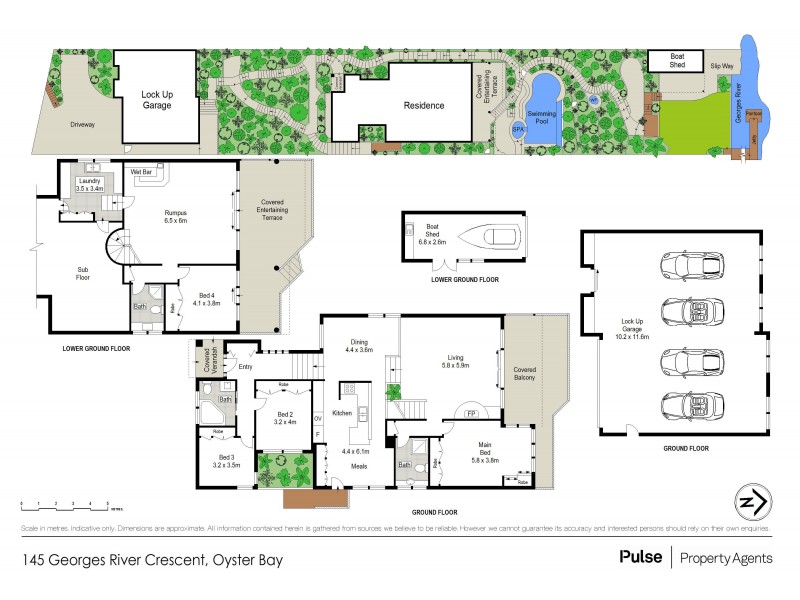 145 Georges River Crescent, Oyster Bay NSW 2225 Floorplan