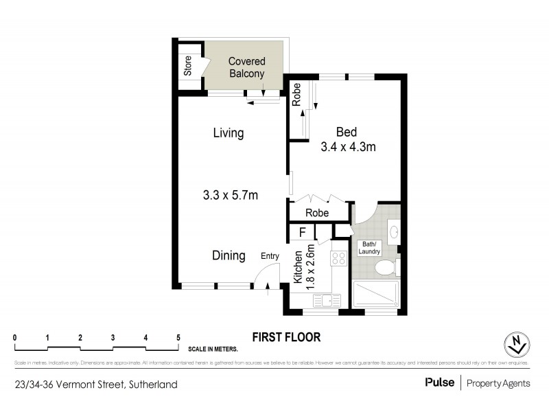 23/34-36 Vermont Street, Sutherland NSW 2232 Floorplan