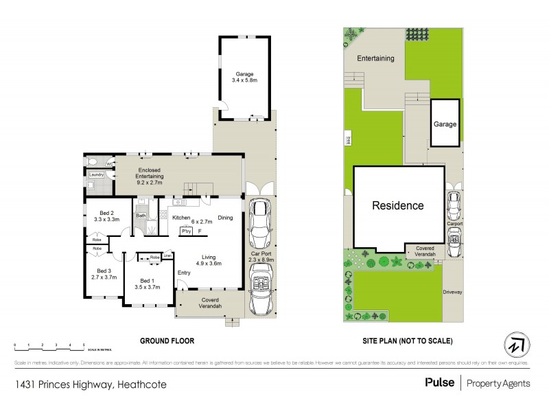 1431 Princes Highway, Heathcote NSW 2233 Floorplan