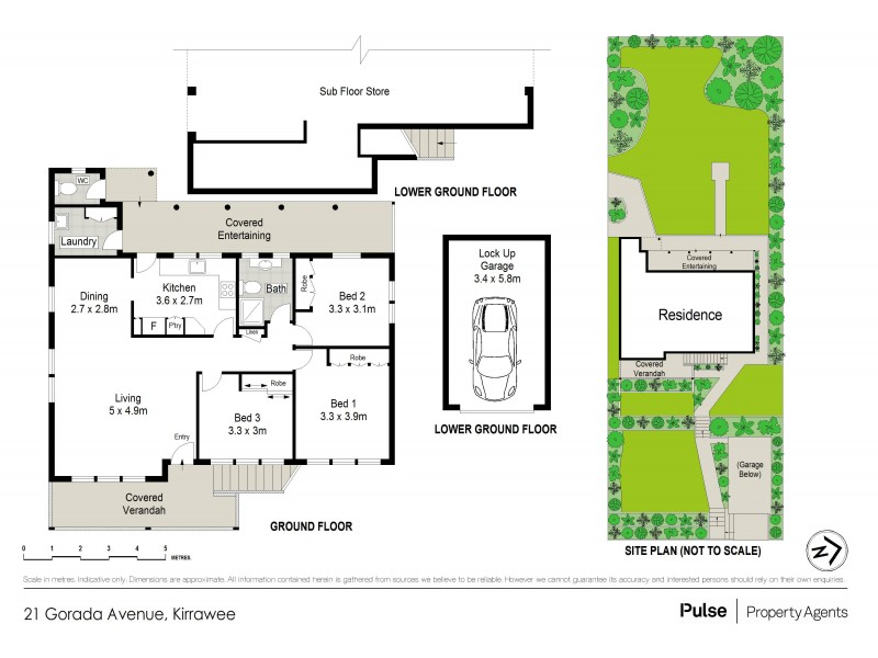 21 Gorada Avenue, Kirrawee NSW 2232 Floorplan