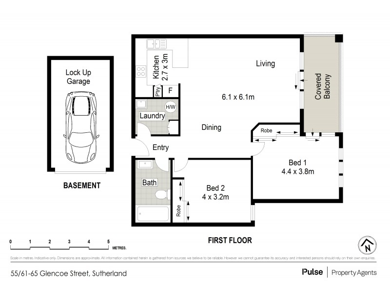 55/61-65 Glencoe Street, Sutherland NSW 2232 Floorplan