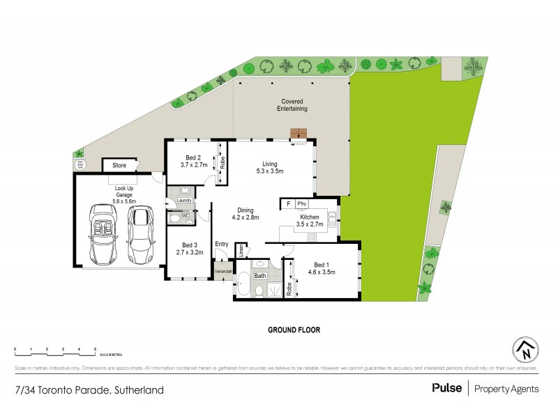 7/34 Toronto Parade, Sutherland NSW 2232 Floorplan