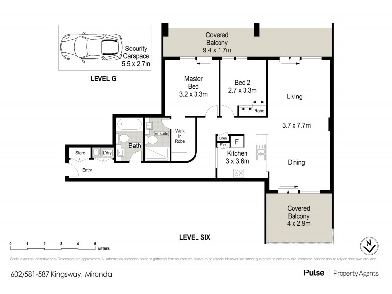 602/581-587 Kingsway, Miranda NSW 2228 Floorplan
