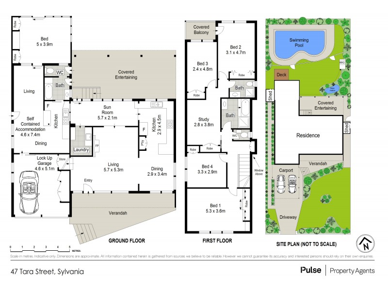 47 Tara Street, Sylvania NSW 2224 Floorplan