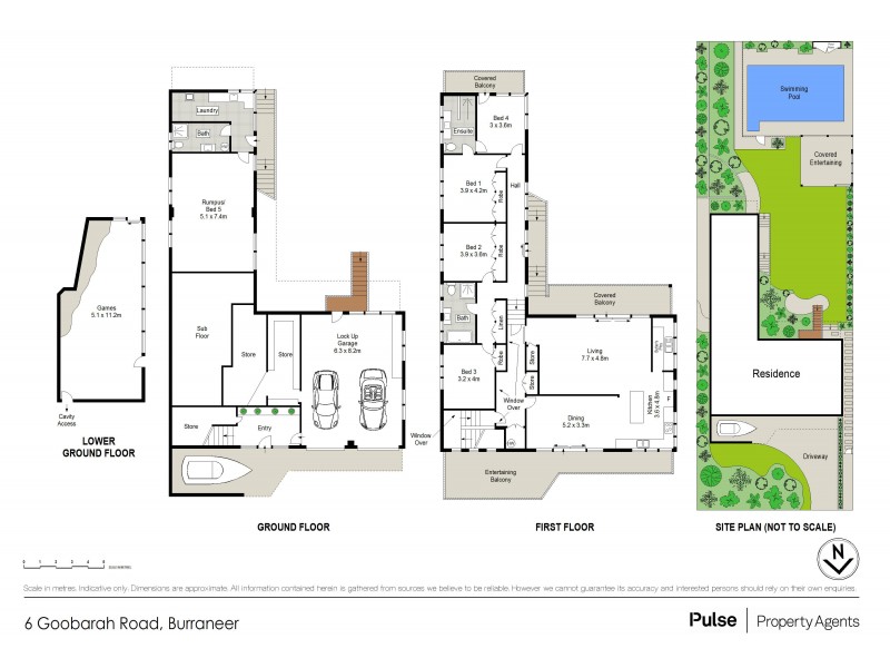6 Goobarah Road, Burraneer NSW 2230 Floorplan