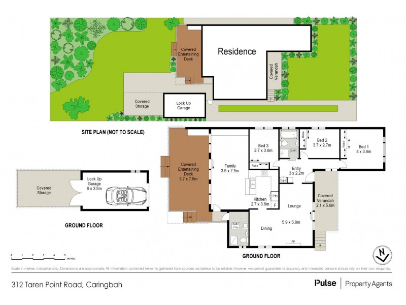 312 Taren Point Road, Caringbah NSW 2229 Floorplan