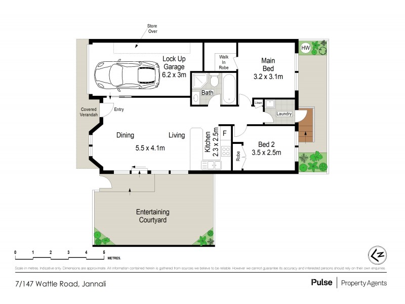 7/147 Wattle Road, Jannali NSW 2226 Floorplan