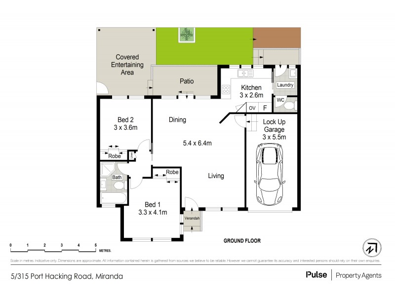 5/315 Port Hacking Road, Miranda NSW 2228 Floorplan