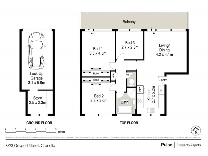 6/23 Gosport Street, Cronulla NSW 2230 Floorplan