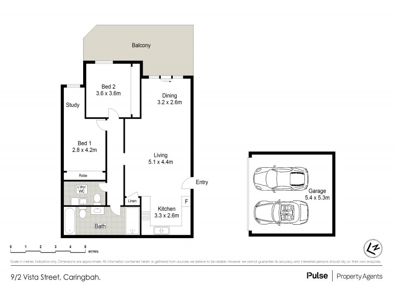9/2 Vista Street, Caringbah NSW 2229 Floorplan