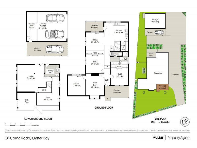 38 Como Road, Oyster Bay NSW 2225 Floorplan