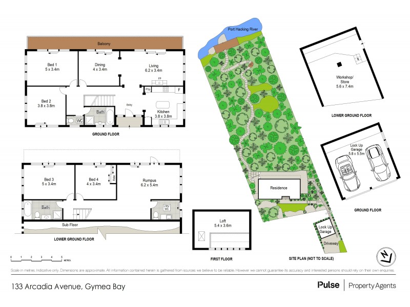 133 Arcadia Avenue, Gymea Bay NSW 2227 Floorplan