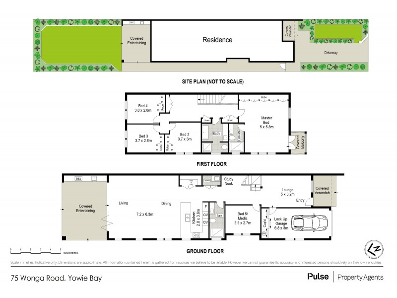 75 Wonga Road, Yowie Bay NSW 2228 Floorplan