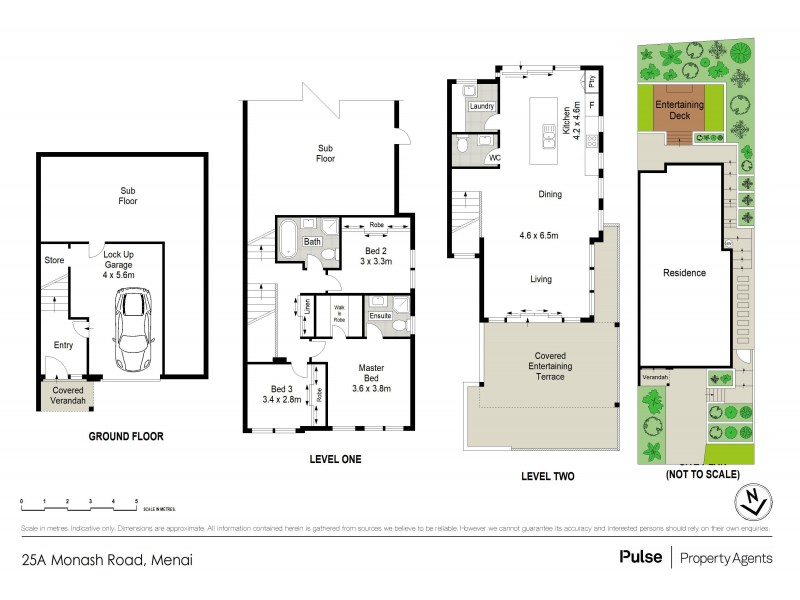 25A Monash Road, Menai NSW 2234 Floorplan