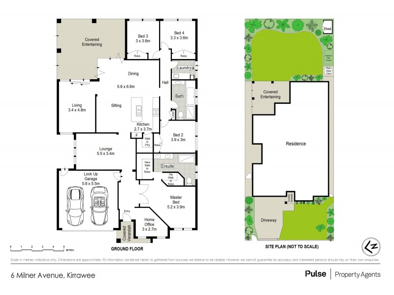 6 Milner Avenue, Kirrawee NSW 2232 Floorplan