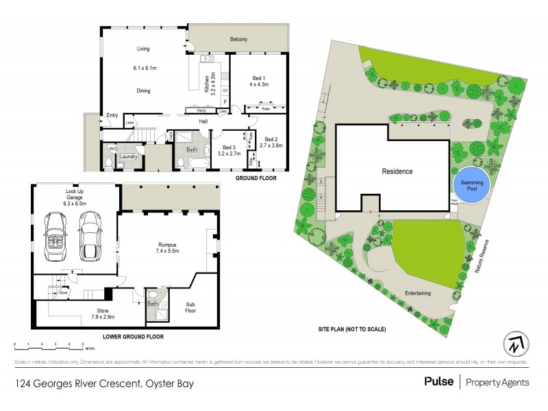 124 Georges River Crescent, Oyster Bay NSW 2225 Floorplan