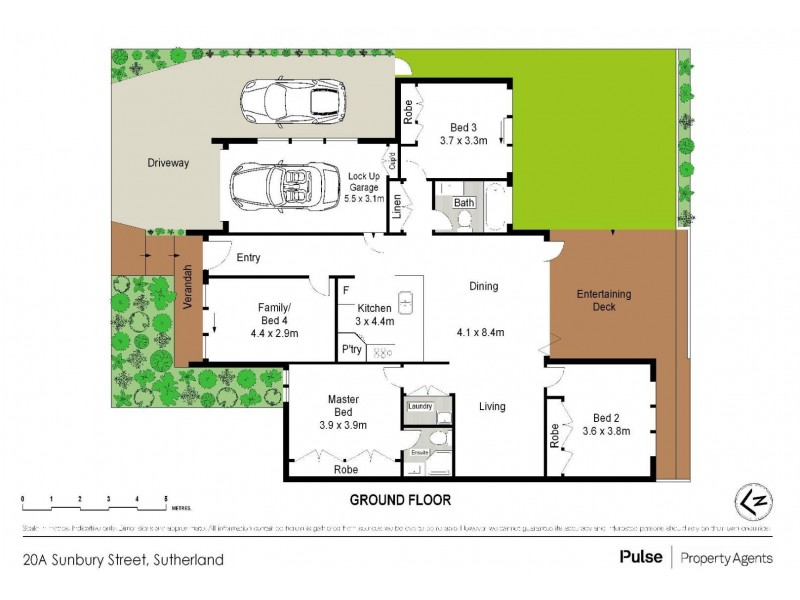 20A Sunbury Street, Sutherland NSW 2232 Floorplan