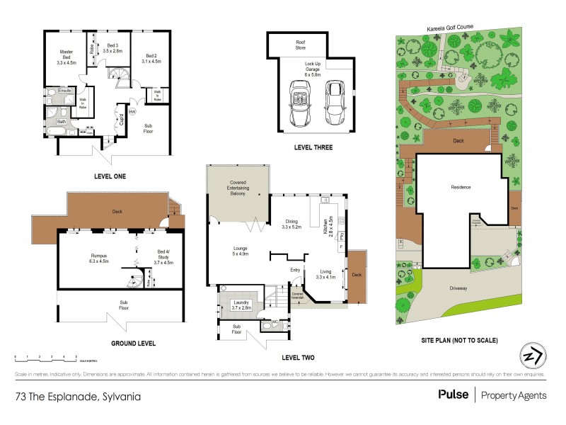 73 The Esplanade, Sylvania NSW 2224 Floorplan