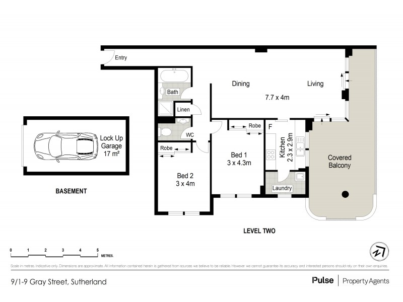 9/1-9 Gray Street, Sutherland NSW 2232 Floorplan