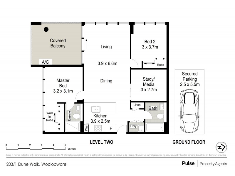 203/1 Dune Walk, Woolooware NSW 2230 Floorplan