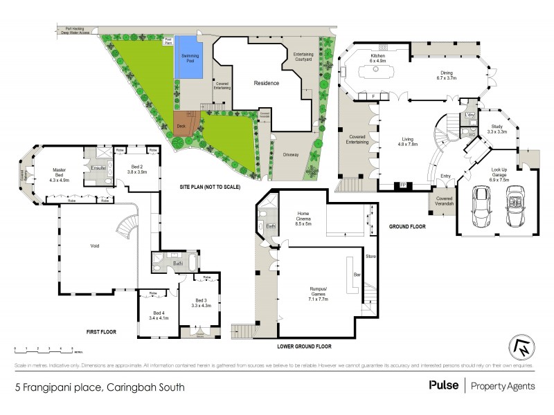 5 Frangipani Place, Caringbah South NSW 2229 Floorplan